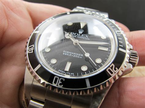 rolex submariner domed crystal